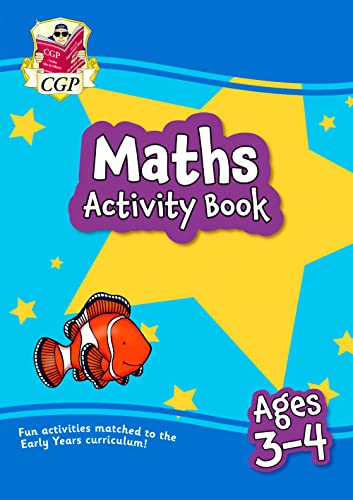 Maths Activity Book for Ages 3-4 (Preschool) (CGP Preschool Activity Books and Cards) von Coordination Group Publications Ltd (CGP)